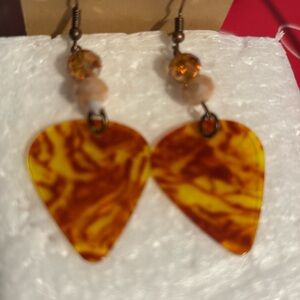 Guitar pick Earrings